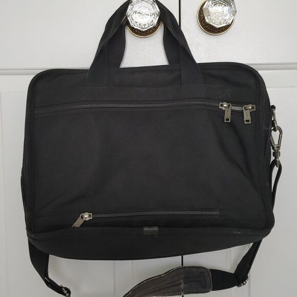 TUMI Alpha Ballistic Nylon Laptop Briefcase Bag - Picture 2 of 12